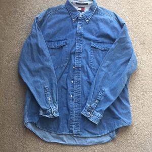 Tommy Hilfiger oversize denim button up